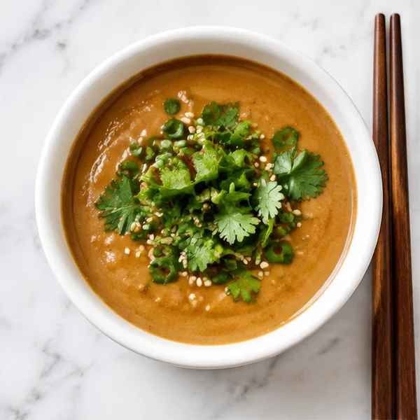 Classic sesame sha cha dipping sauce